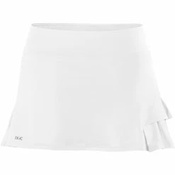 DUC Flirt Women’s Tennis Skirt (White) [SALE]