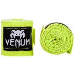 Venum Kontact Boxing Handwraps - 180in - Neon Yellow