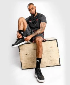 UFC Venum Performance Institute Dry Tech T-Shirt - Black/Red 14 UFC Venum Performance Institute Dry Tech T-Shirt - Black/Red -Boxing Sport Store imgpsh fullsize anim 11