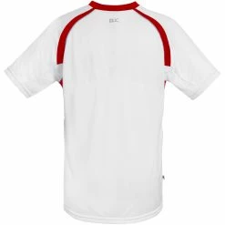 DUC Precise Men’s Tennis Crew (Red) -Boxing Sport Store m1462 precise rd backview web 1000 1000