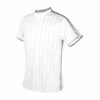 DUC Jailbird Men’s Tennis Crew (White/Silver) -Boxing Sport Store m2003 wsv duc jailbird mens tennis crew front 1000 1000