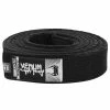 Venum Karate Belt - Black -Boxing Sport Store venum karate belt black 2