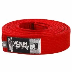 Venum Karate Belt - Red 7 Venum Karate Belt - Red -Boxing Sport Store venum karate belt red 2