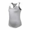 DUC Christie Women’s Tennis Tank (Silver/White) [SALE] -Boxing Sport Store w2001 slw duc christie tennis tank silver whitefront 1000 1000